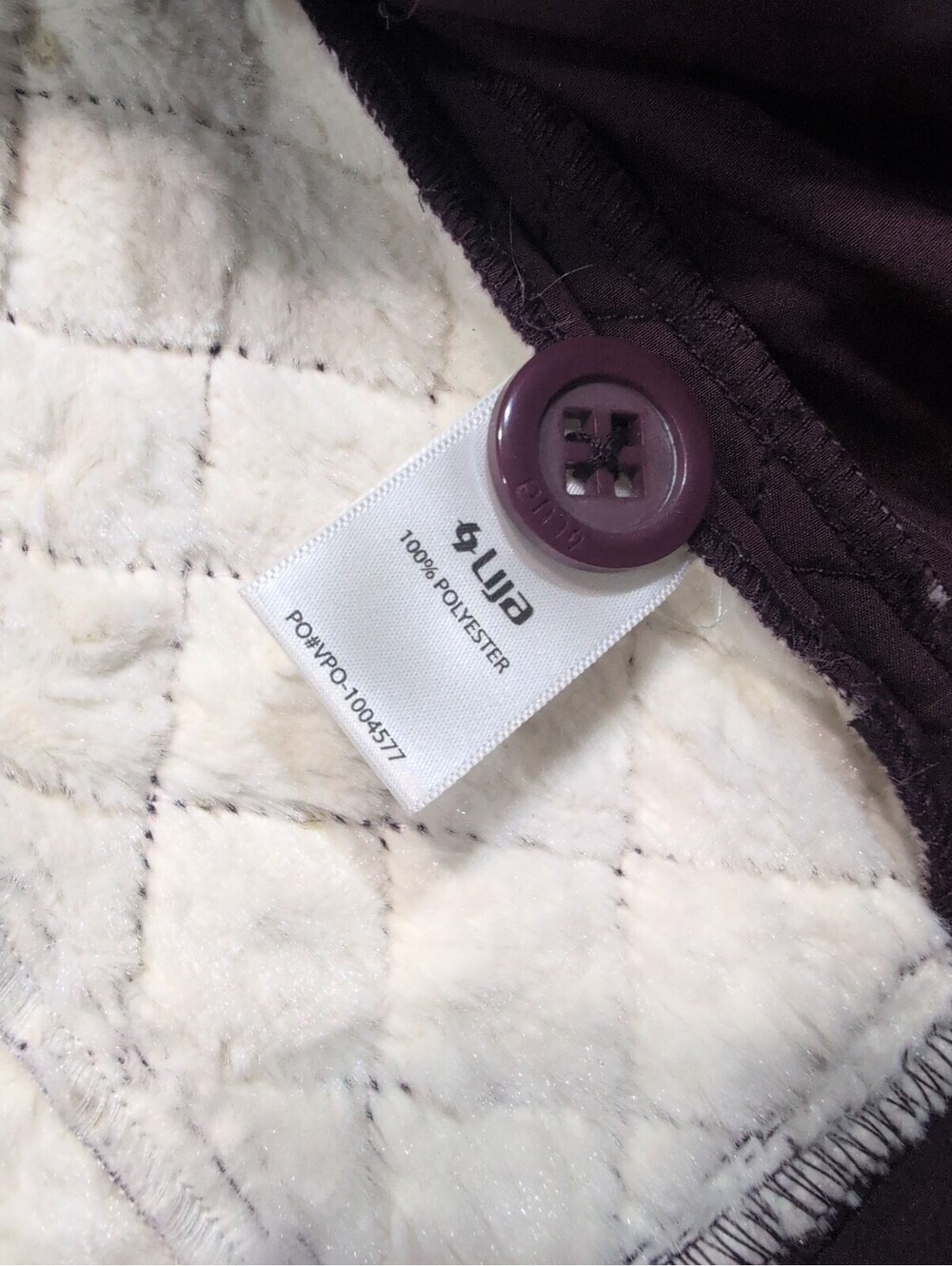 LUA quilted vest plum - Picture 5 of 9